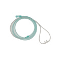 Medical disposable Nasal oxygen cannula 2m with straight tip or flared tip